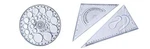 Transparent Triangle Ruler Set Square 8X10 Protractor 360 Degrees Stencils Pcs New. Price: $31.08.