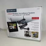 Bunker Hill Security 62368 Wireless Surveillance System Camera + Monitor New Open. Price: $250.00.