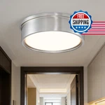 Senroyal 13 Inch Flush Mount Led Ceiling Light Fixture, 5CCT Modern Dimmable New. Price: $23.22.