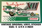 John Force Nhra Drag Racing Champion - Vintage Original Vinyl Decal Sticker Used. Price: $7.30.