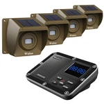 Driveway Alarm Wireless 1800FT 1&4 Brown Rechargeable Battery Weatherproof New. Price: $132.47.