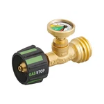 Gasstop Propane Tank Gauge With Leak Detector & Emergency Shut-off -... New. Price: $104.37.