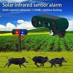 Solar Outdoor Wireless Motion Sensor Alarm 2*130DB Loud Noise Maker Sounds New. Price: $21.99.