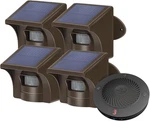 Solar Wireless Driveway Alarm System (1/2 Mile Range, Receiver & 4 Senso New. Price: $219.79.
