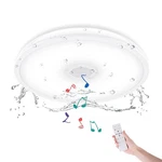 Horevo Bathroom Ceiling Light Fixture, Waterproof IP65 18W Led Music New. Price: $51.19.