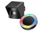 Tecknet Solar Wireless Driveway Alarm With 2600FT Long Range & 36 Melodies 5 Open. Price: $42.49.