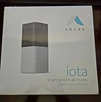 Abode Iota All-in-one Smart Home Security Kit New + 4 Extra Door/window Sensors. Price: $140.00.