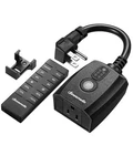 Dewenwils Dusk To Dawn Dimmer, Wireless Remote Control, Waterproof, 100 Ft Range New. Price: $22.99.