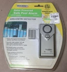 Techko S097 Solar Powered Safe Pool Alarm Area Entry Detector New. Price: $18.85.