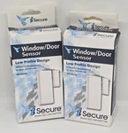 Set Of 2 Napco Secure Window / Door Sensors Isec-dw-xmitter Wireless Open. Price: $49.00.