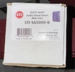 **new In Box** STI-SA5000-B Blue Sounder & Strobe. Price: $34.99.