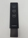 Simplisafe SSKF3 Wireless Home Security System Keychain Remote Fob Black Off Used. Price: $8.99.