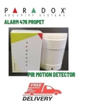 Paradox Security Alarm 476 Propet Pir Motion Detector Immunity New. Price: $35.63.