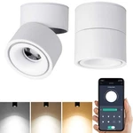 Yodaba Smart Led Dimmable Ceiling Spotlight - 360 Adjustable Indoor Surface Moun New. Price: $40.51.