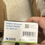 Wireless Contact Sensor 2GIG-DW30E-345 Outdoor Indoor Security New. Price: $25.00.