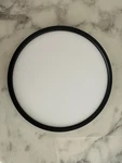 Taloya Flush Mount Led Ceiling Light Fixture Black 12 Inch 20 Watt Thin Used. Price: $16.99.