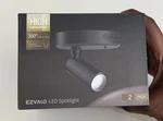 Ezvalo Rechargeable Led Spotlights 5500MAH 3CCT Remote Waterproof 2PACK New. Price: $44.00.
