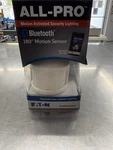 Eaton All-pro White 180-DEGREE Bluetooth Motion Sensor New. Price: $40.00.