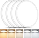 4PACK Led Flush Mount Ceiling Light Fixture, 12 24W, Super Slim 0.67 Inch, New. Price: $70.99.