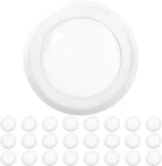 Sunco 24 Pack Led Disk Lights, 1050 Lm, Dimmable, 3000K Warm White, Etl New. Price: $199.99.