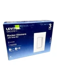 Leviton Decora 600-W 1-POLE/3-WAY Universal Rocker Slide Dimmer White (3-PACK) New. Price: $49.88.
