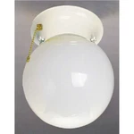 Volume Lighting 1-LIGHT White Flush Mount Ceiling Fixture, V7308-6 New. Price: $29.99.
