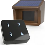 Htzsafe 1/2 Mile Solar Driveway Alarm System Receiver + Sensor New. Price: $38.39.