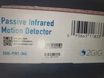 2GIG-PIR1-345. Infrared Motion Detector Open. Price: $30.00.