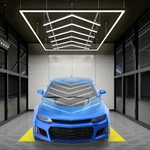 Neatfi 384W Led Garage Light, 42,240 6 Arrows With Hanging Kit, Cool White New. Price: $458.96.