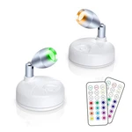 Hfcdl Small Spotlight Battery Operated Accent With 2PCS, 13 Colors New. Price: $30.49.