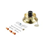 Aspen Creative 22101-06-1, Flush Light 4 7/8" Diameter, Brushed Brass New. Price: $23.37.