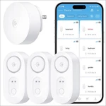 Goveelife Smart Water Leak Detector 1S 3-PACK 1804FT Range Wifi Alexa Google New. Price: $56.33.