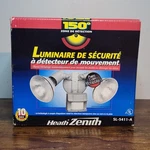 Heath Zenith Motion Sensor Security Light SL-5411-A 150 Degree Detection Zone New. Price: $34.99.