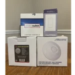 Sensorswitch, Lutron, Maxxima Occupancy & Power Packs Ceiling Mount Lot New. Price: $75.00.