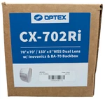 Optex CX-702RI 70X70/150X8 Wireless Dual Lens And BA-70 Backbox New. Price: $269.00.