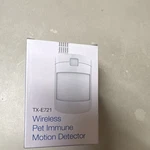 Interlogix TX-E721 Wireless Pet Immune Motion Detector 35X40FT Indoor Battery New. Price: $70.00.