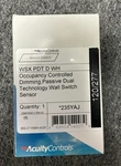 Acuity Controls Occupancy Sensor Switch Dual Tech Wsx-pdt-d-wh 235YAJ New. Price: $50.00.