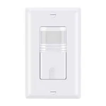 Ecoeler 3 Way Motion Sensor Light Switches For Indoor Adjustable Sensitivity 1PK New. Price: $21.94.