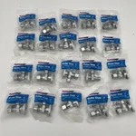 New! 20 Pk 1/4 Turn Angle Water Stop Shut Off Ball Valve 1/2" Nom Comp X 3/8" Od. Price: $79.95.