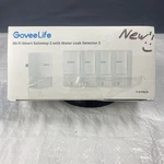 Goveelife Wifi Water Ieak Detectors Sensors For Home 4 Pack And Gateway 2 Open. Price: $34.99.