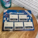 5 Pack Water Warning Leak Detection Alarm Factory Sealed Nos New. Price: $13.99.
