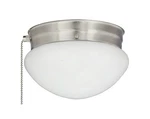 Miseno ML14297 Light 8" Wide Flush Mount Bowl Ceiling Brushed Nickel New. Price: $35.99.