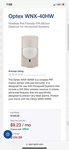 Optex WNX-40HW Passive Infrared Detector New. Price: $60.00.