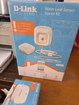 D-link Wi-fi Water Leak Sensor Starter Kit DCH-S1621KT New/sealed. Price: $90.00.