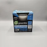 Greenlite Motion Sensor Occupancy Bulb Led 13 Watt 3000K Weatherproof Indoor/out Open. Price: $14.88.