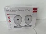 Rca Indoor Security Camera Pack Model HSWIFIX1A2PK New. Price: $69.95.