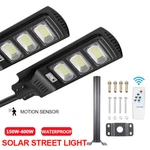 600W Led Solar Street Lamps IP65 Motion Sensor Commercial Dusk To Dawn Road New. Price: $39.20.