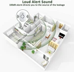 5 Pack Water Detectors Metak WD61 100DB Alarm Sensor Stops Flooding Leaks New. Price: $45.00.