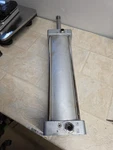 Baomain Pneumatic Air Cylinder Sc 100 X 300, Pt 1/2 Port, 3.94" Bore, 11.81" Str Used. Price: $49.50.