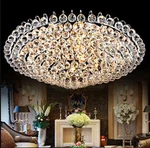 80CM Luxury Crystal Chandelier Flush Mount Ceiling Fixture Modern Lighting New. Price: $261.66.